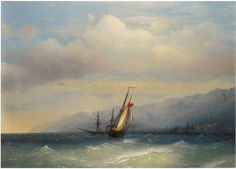 Иван Айвазовский. «Берег Ялты». 1851. Sotheby's, продано за £488 тыс. Фото: Sotheby'