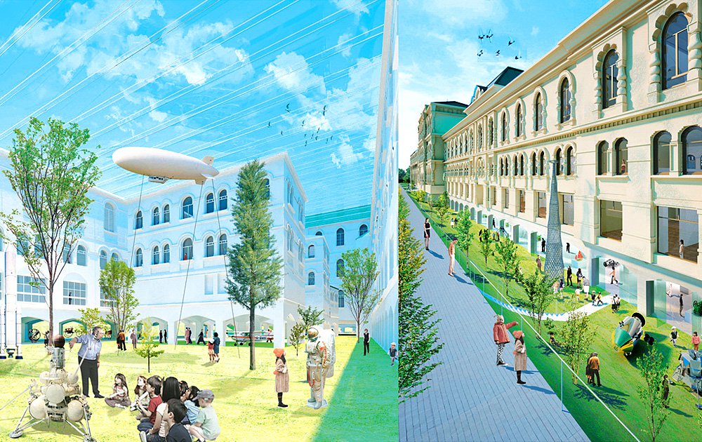 Согласно проекту Дзюньи Исигами под зданием музея будет сад. Фото: Junya.ishigami+associate