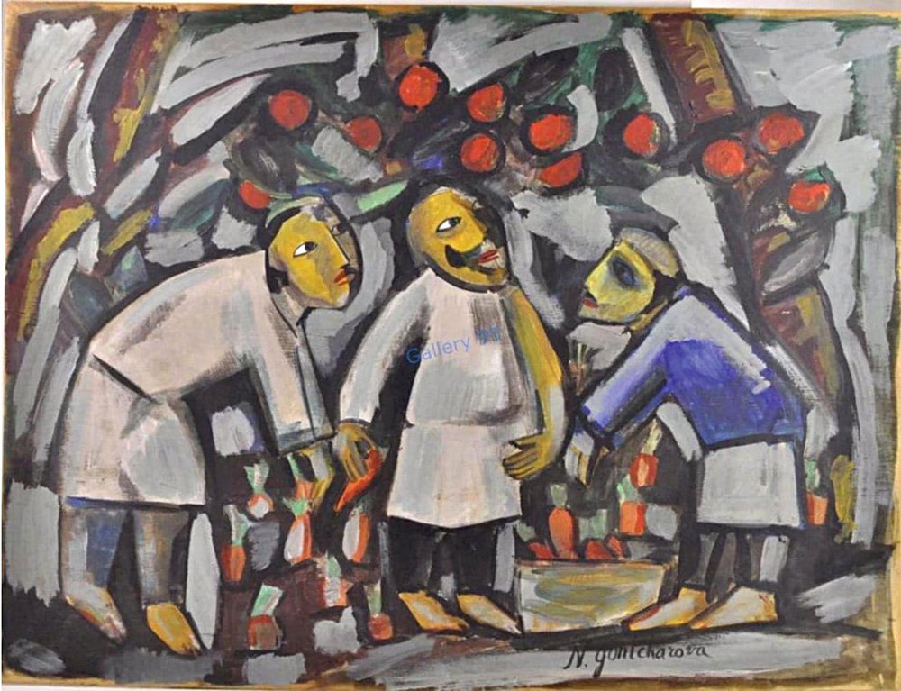 Работа, приписываемая Наталии Гончаровой. Фото: Gallery 95 Auction & Estate Sale