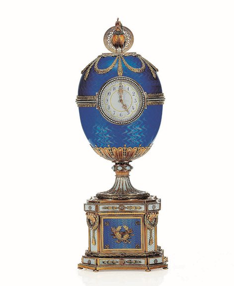 Фирма Карла Фаберже. Яйцо-часы "Петушок". 1900. Музей Фаберже