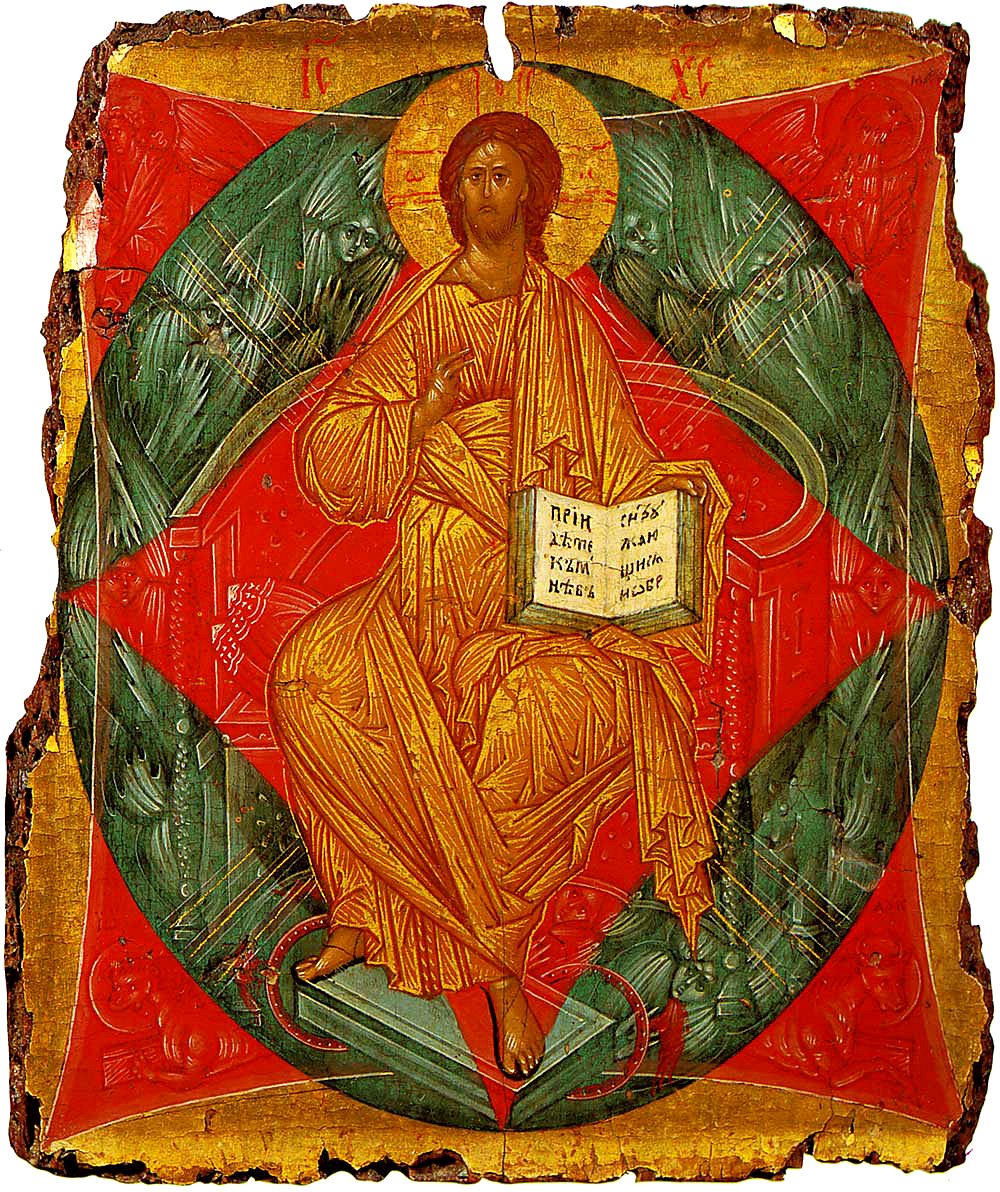 Икона из деисусного чина «Спас в силах». XV в. Фото: Государственная Третьяковская галерея
