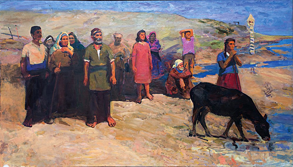 Ашраф Мурад. «Покушение на свободу». 1960-е. Фото: Courtesy of Azerbaijan State Art Gallery