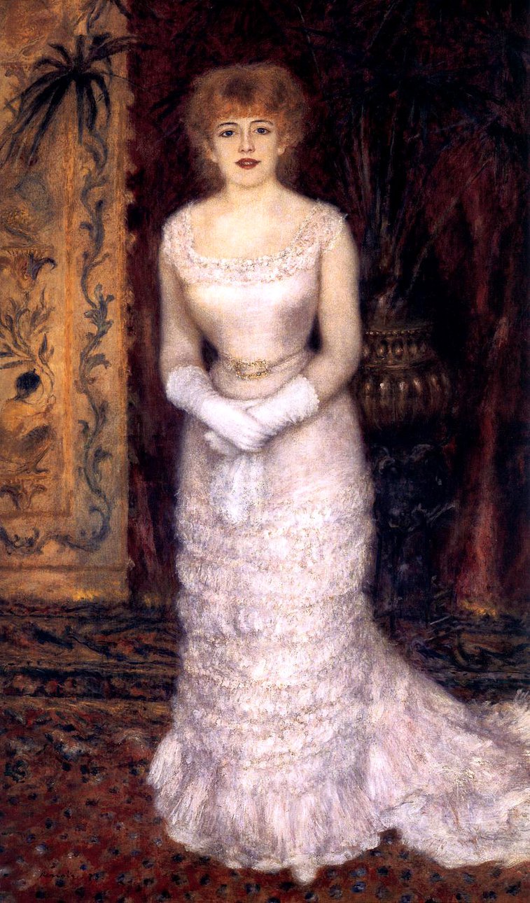 Пьер Огюст-Ренуар. «Портрет актрисы Жанны Самари». 1878. Фото: Государственный Эрмитаж