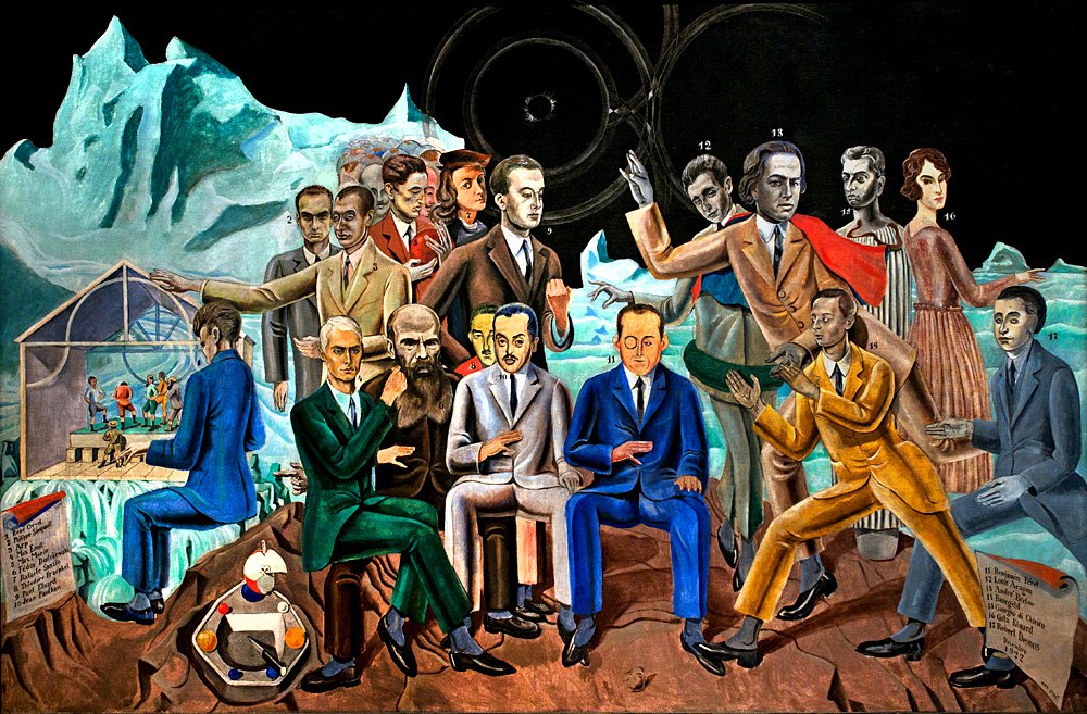 Макс Эрнст. «Встреча друзей». 1922–1923. Фото: Аlamy/ТАСС