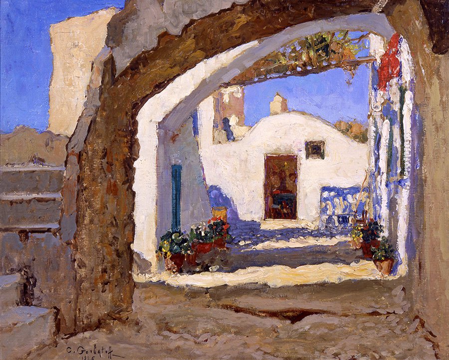Константин Горбатов. «Старый дом». 1926. Фото: Музей «Новый Иерусалим»