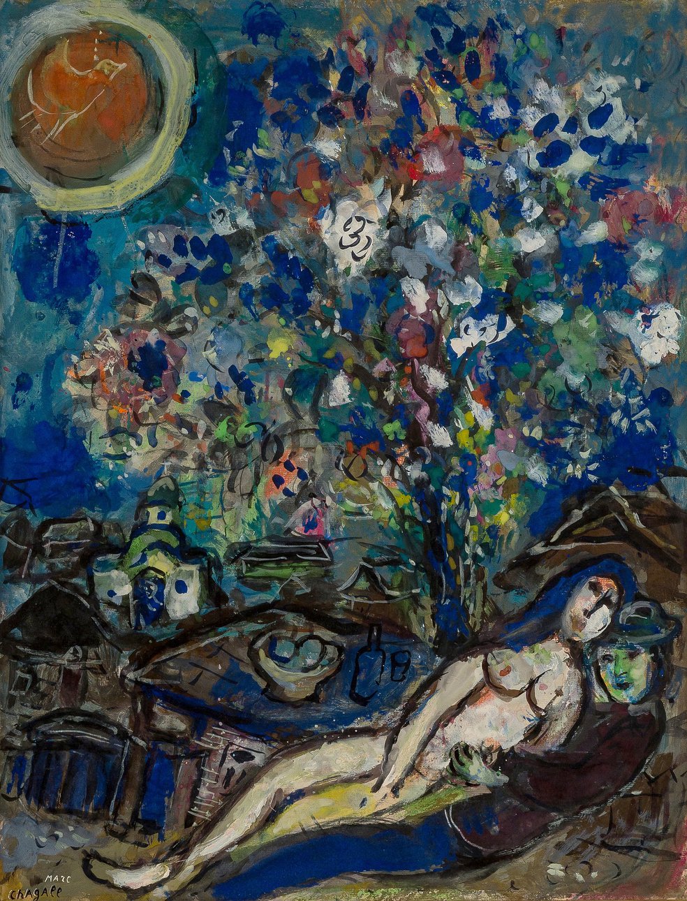 Marc Chagall. Le Bouquet d’Amour.