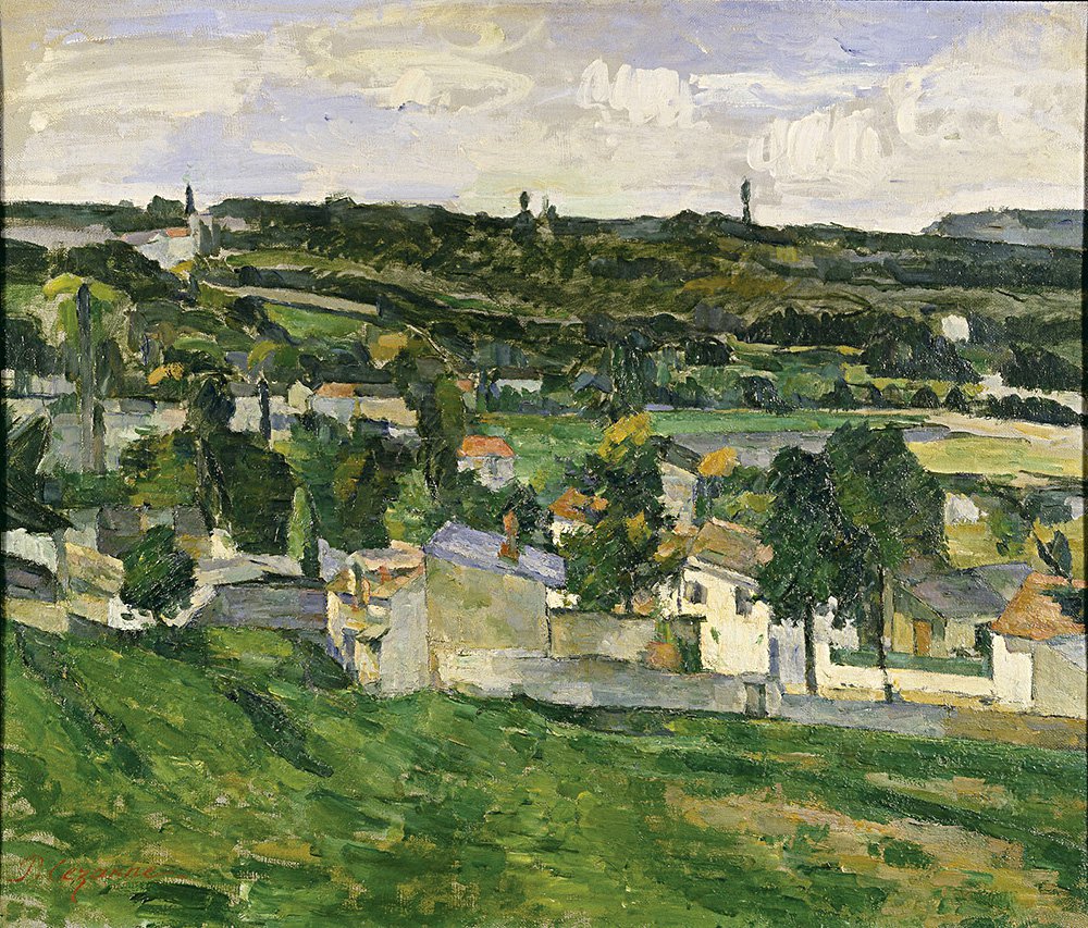 Поль Сезанн. «Вид Овер-сюр-Уаз». Украдена в 2000 г. Фото: artmarketmonitor.com/wikipedia commo