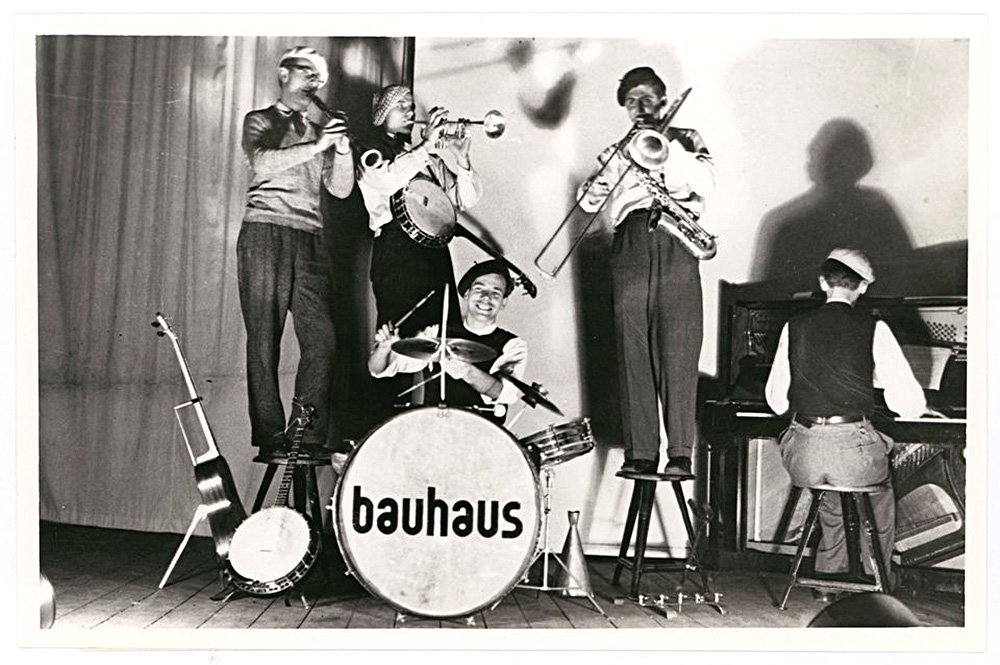 Члены музыкальной группы Баухауса. 1930 г. Фото: Bauhaus-Archiv Berli