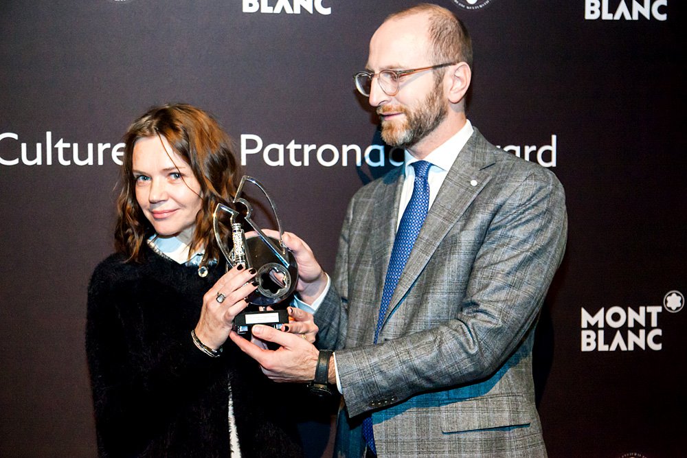 Ася Филиппова удостоена премии Montblanc de la Culture Arts Patronage. Фото: ЦТИ «Фабрика»