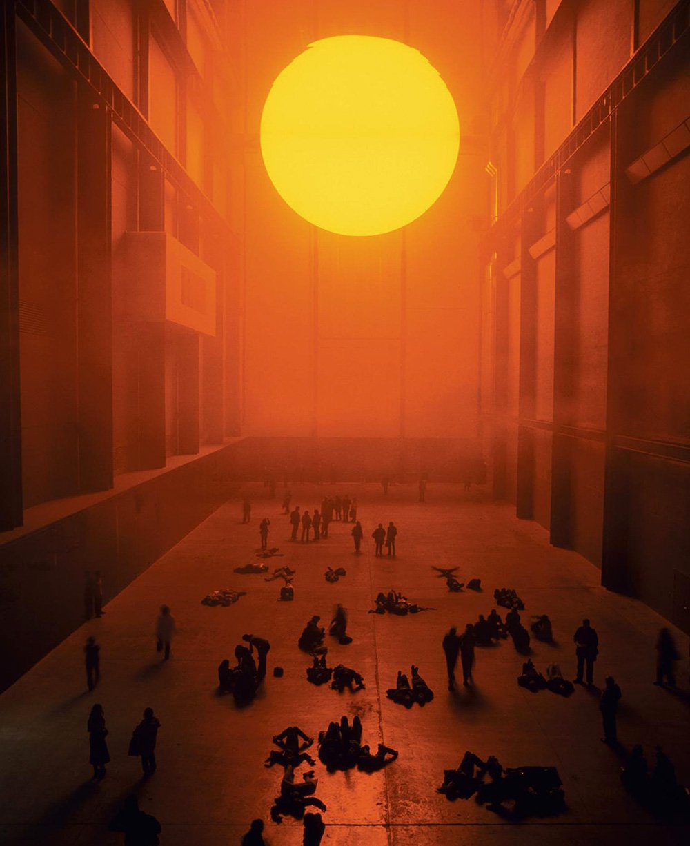 The Weather Project Олафура Элиассона в Тейт Модерн. 2003 г. Фото: Studio Olafur Eliasso