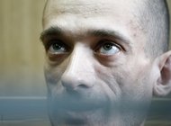 Арестованный Петр Павленский получил приговор по старому делу и поприсутствовал на «Инновации»