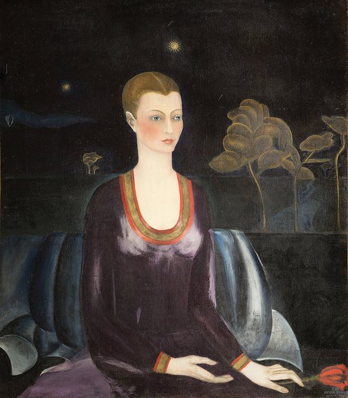 Фрида Кало. Портрет АлисииГалант. 1929. Холст, масло.Музей Долорес Ольмедо