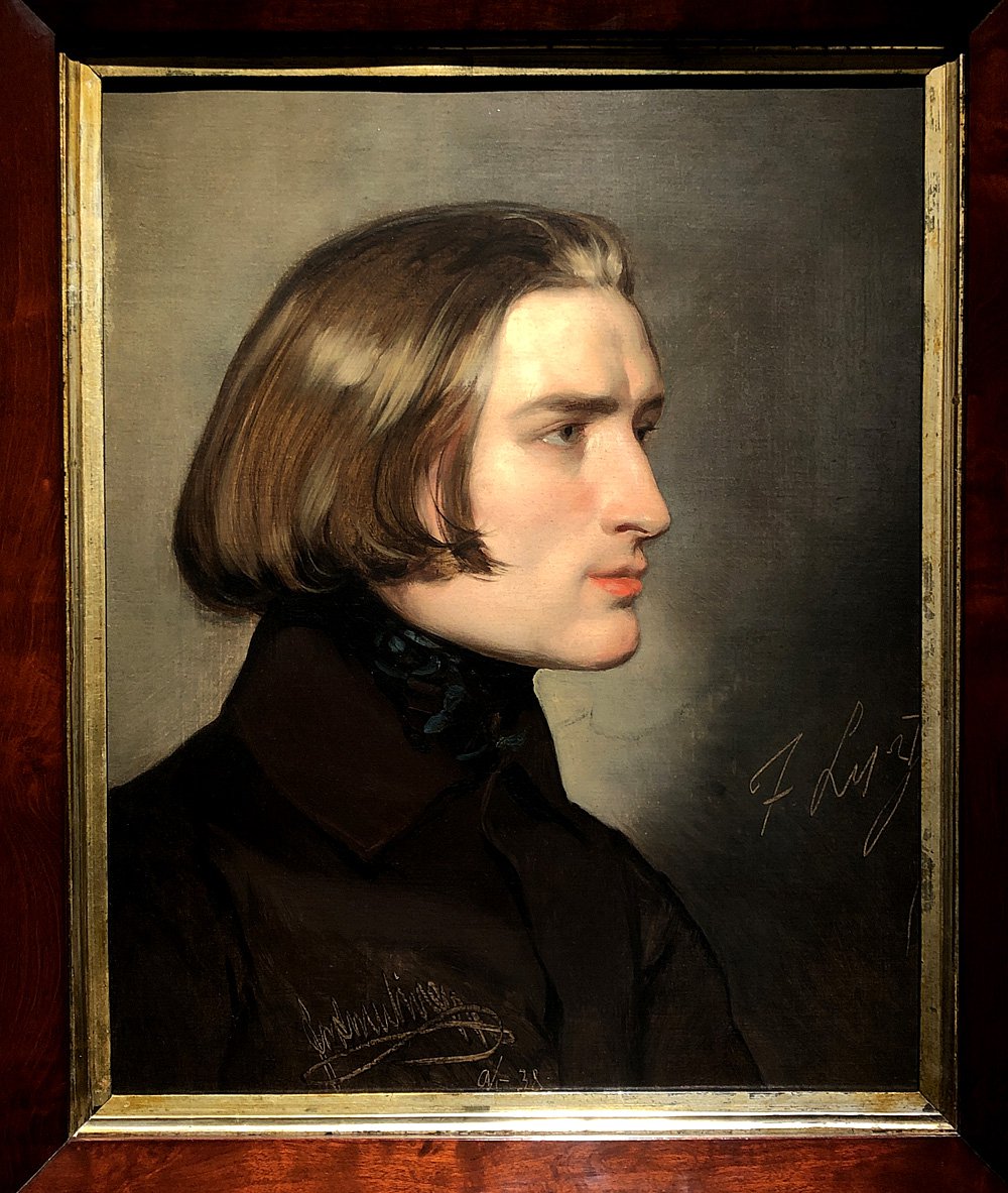Фридрих фон Амерлинг. «Портрет Ференца Листа». 1838. Галерея R+V, Лондон — Милан — Санкт-Мориц. Фото: Ильдар Галеев