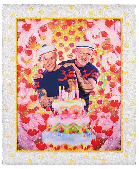 Pierre et Gilles. 40 ans, 2016. Courtesy Galerie Daniel Templon, Paris-Brussel