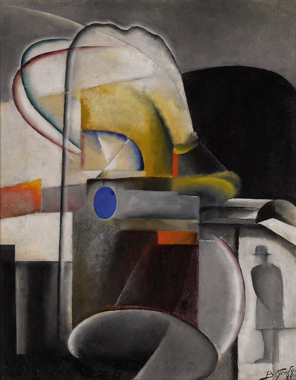 Владимир Стенберг. Абстрактная композиция. 1920. Courtesy of Sotheby's