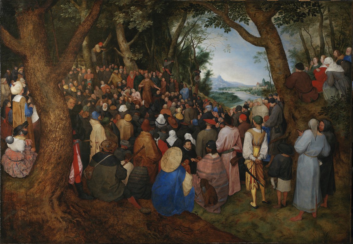 Ян Брейгель Старший. «Проповедь святого Иоанна Крестителя». Фото: Basel, Kunstmuseum / KIK-IRPA, Brussel