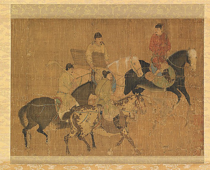 Неизвестный художник. «Игроки в поло». Китай. XII (?) в. Фото: IN ARTIBUS Foundatio