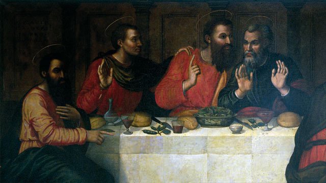 Плаутилла Нелли. "Тайная вечеря". XVI в. Courtesy of Advancing Women Artists Foundatio