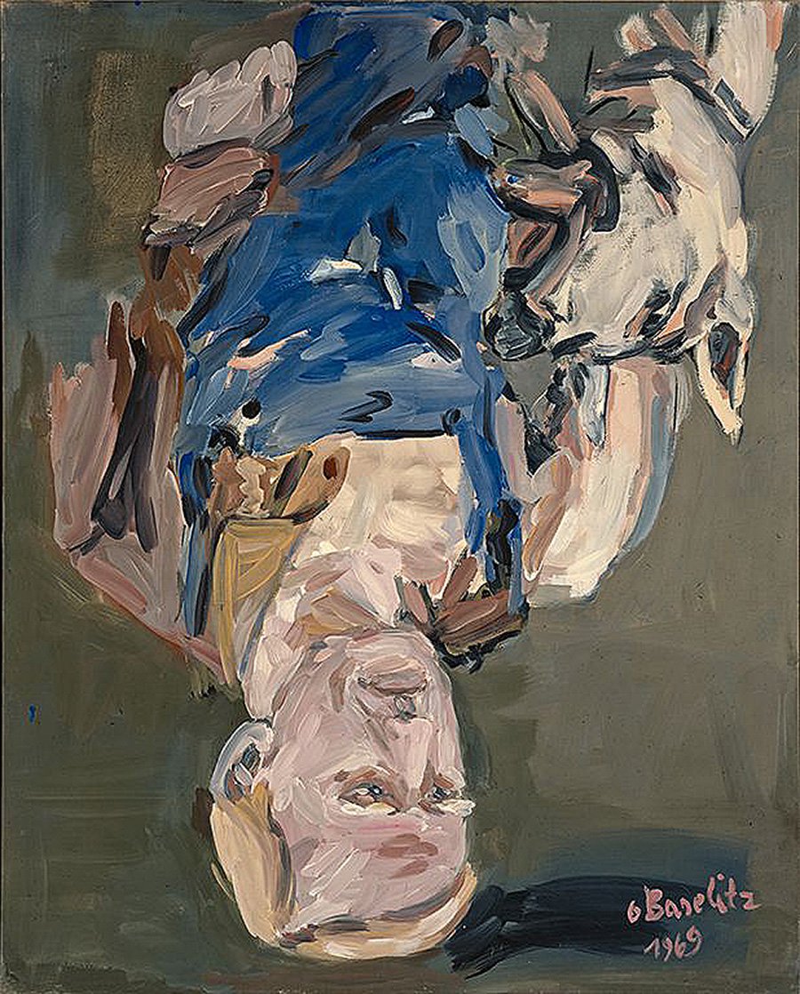 Георг Базелиц. «Рабочий из Дрездена». 1969. Фото: The Metropolitan Museum of Art/Georg Baselitz
