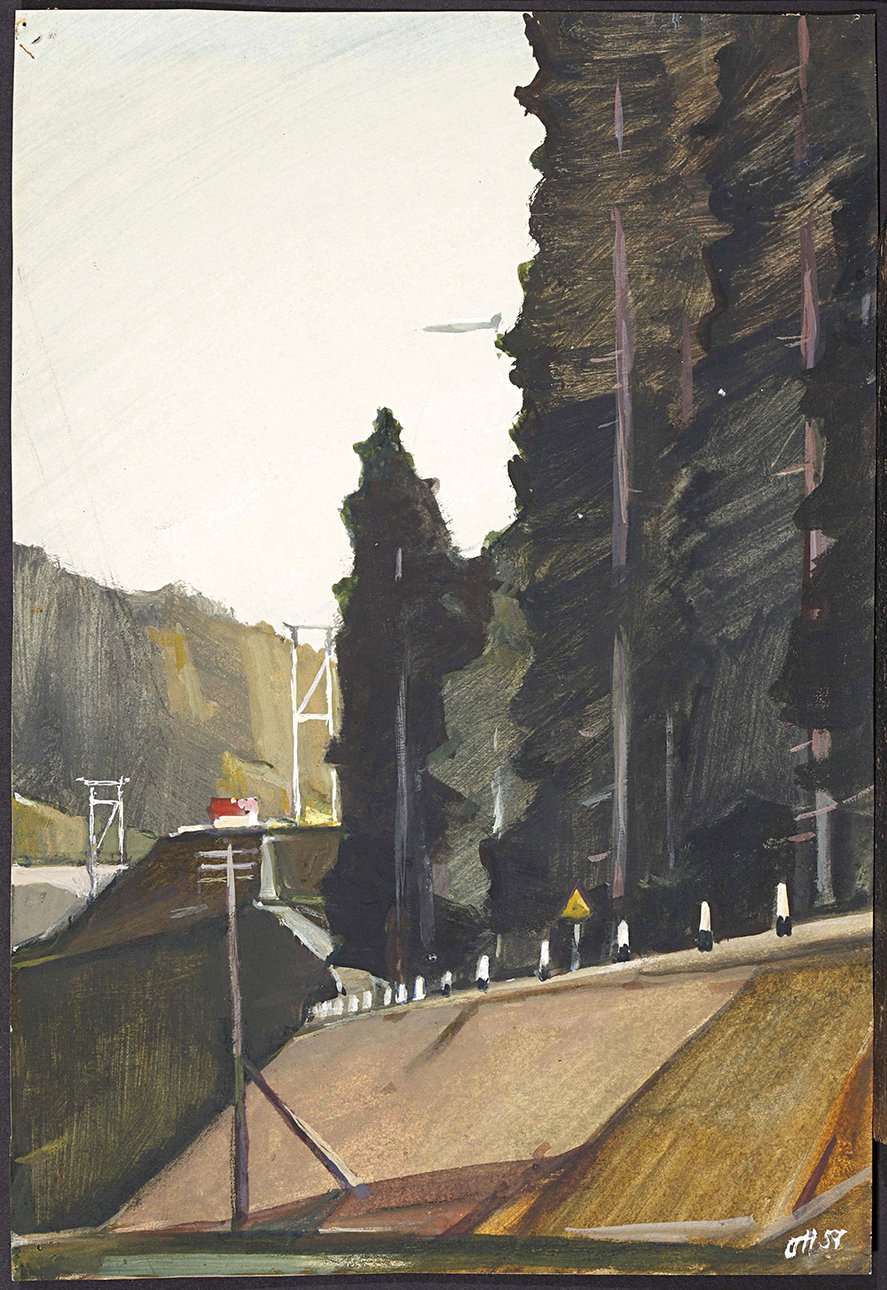 Георгий Нисский. «Зеленая дорога». 1957. Фото: ИРРИ