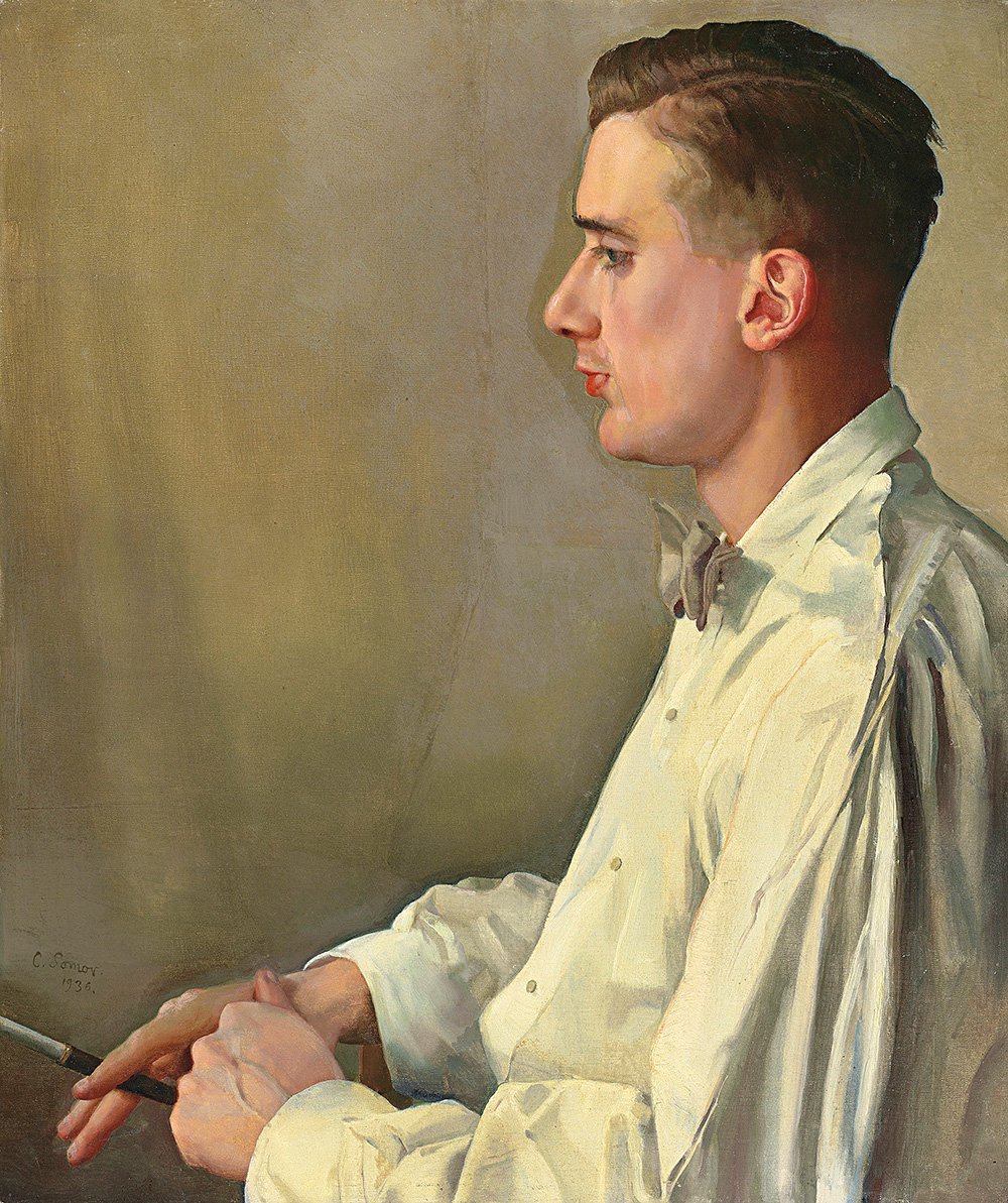Константин Сомов. «Портрет Бориса Снежковского в профиль». 1936. Будет продан 4 июня с эстимейтом £60–80 тыс. Фото: Christie’