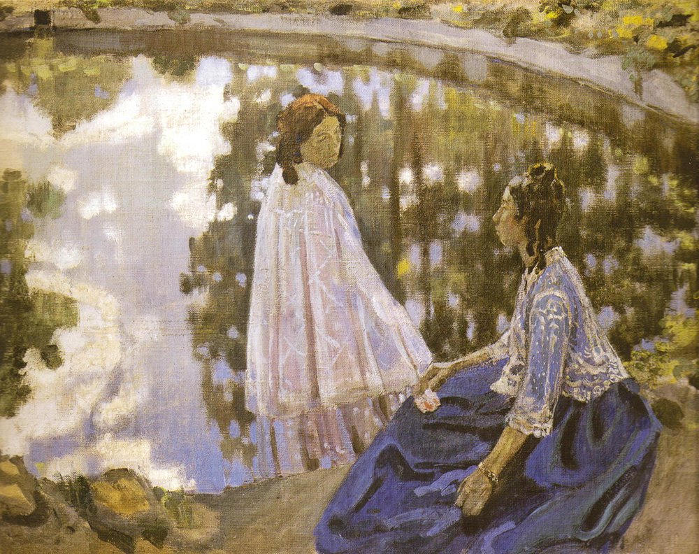 Виктор Борисов-Мусатов. «У водоема». 1902. Фото: Государственный Русский музей