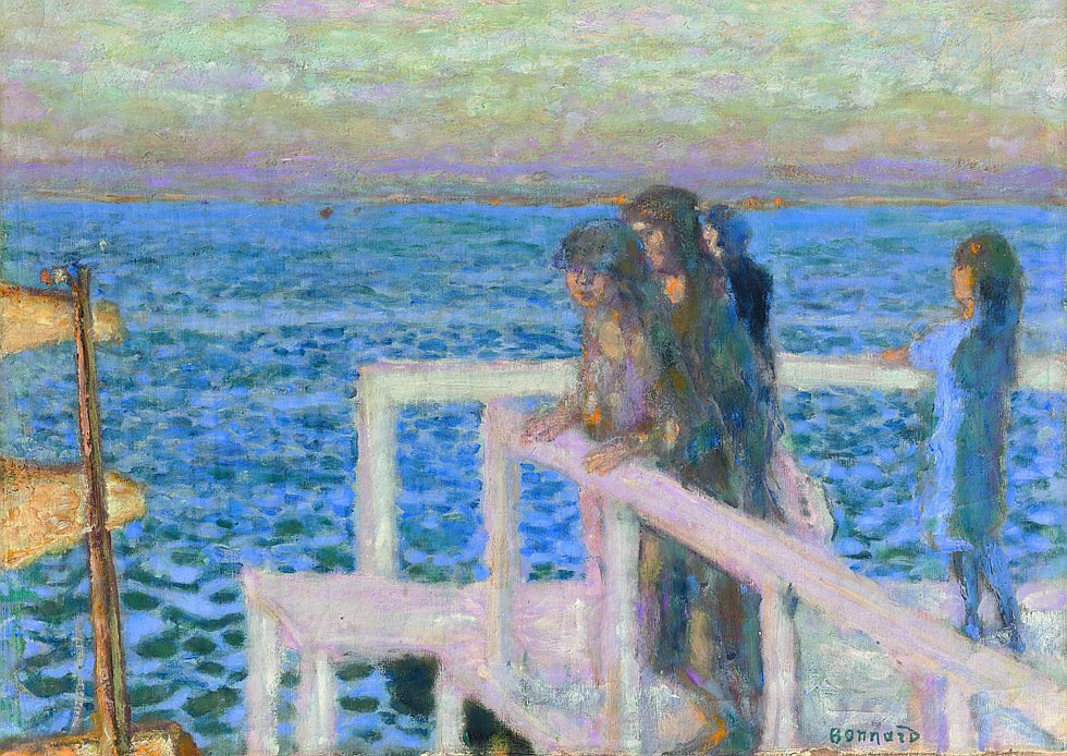 Pierre Bonnard, Débarcadère (ou l’embarcadère ) de Cannes , 1928-1934