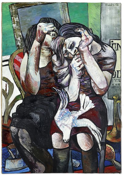 Харальд Мецкес. «Мертвый голубь». 1956