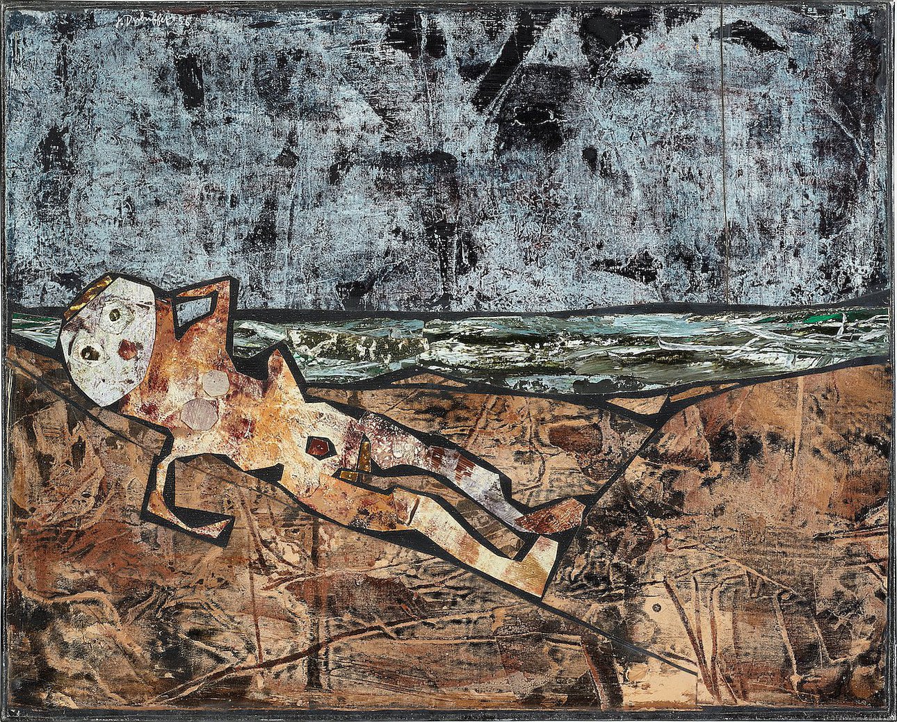 Jean Dubuffet. Bain de Soleil, 1956