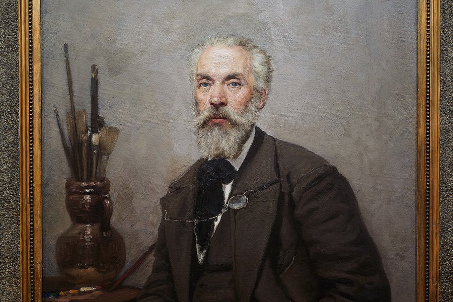 Николай Грандковский. «Портрет художника К.А.Савицкого». 1902. Фото: Государственная Третьяковская галерея