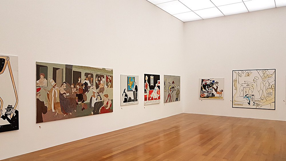 Юрий Альберт. «Карикатуры моего детства». 1992–2004. Фото: Юрий Альберт