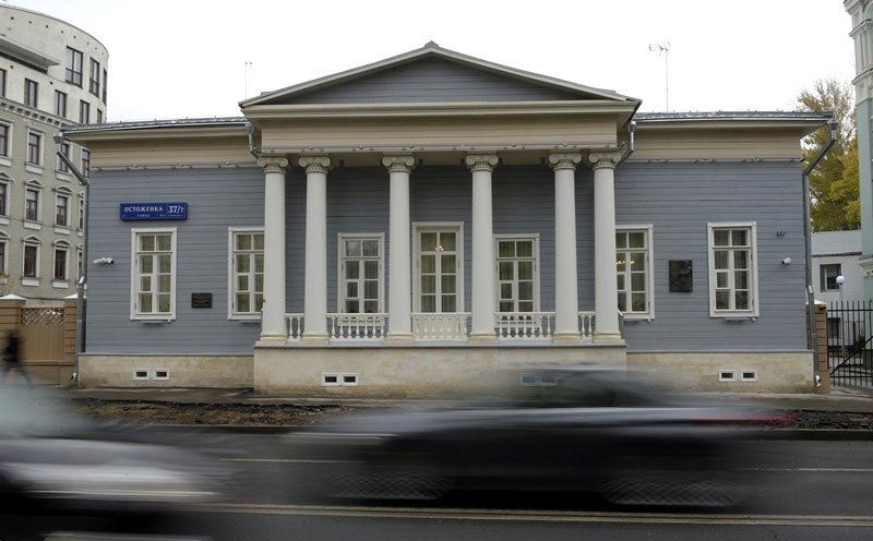Дом-музей И.С.Тургенева на Остоженке после реставрации. Фото: Глеб Щелкунов/Коммерсантъ