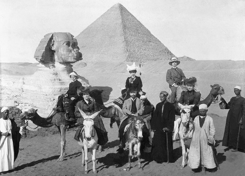 Семья Щукиных в Египте, 1906 год / ГМИИ им. Пушкина