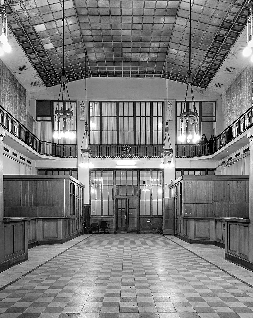 Здание Второго общества взаимного кредита (1907–1909, Ф. И. Лидваль; Садовая улица, 34). Операционный зал. Фото: Издательский дом «Коло»