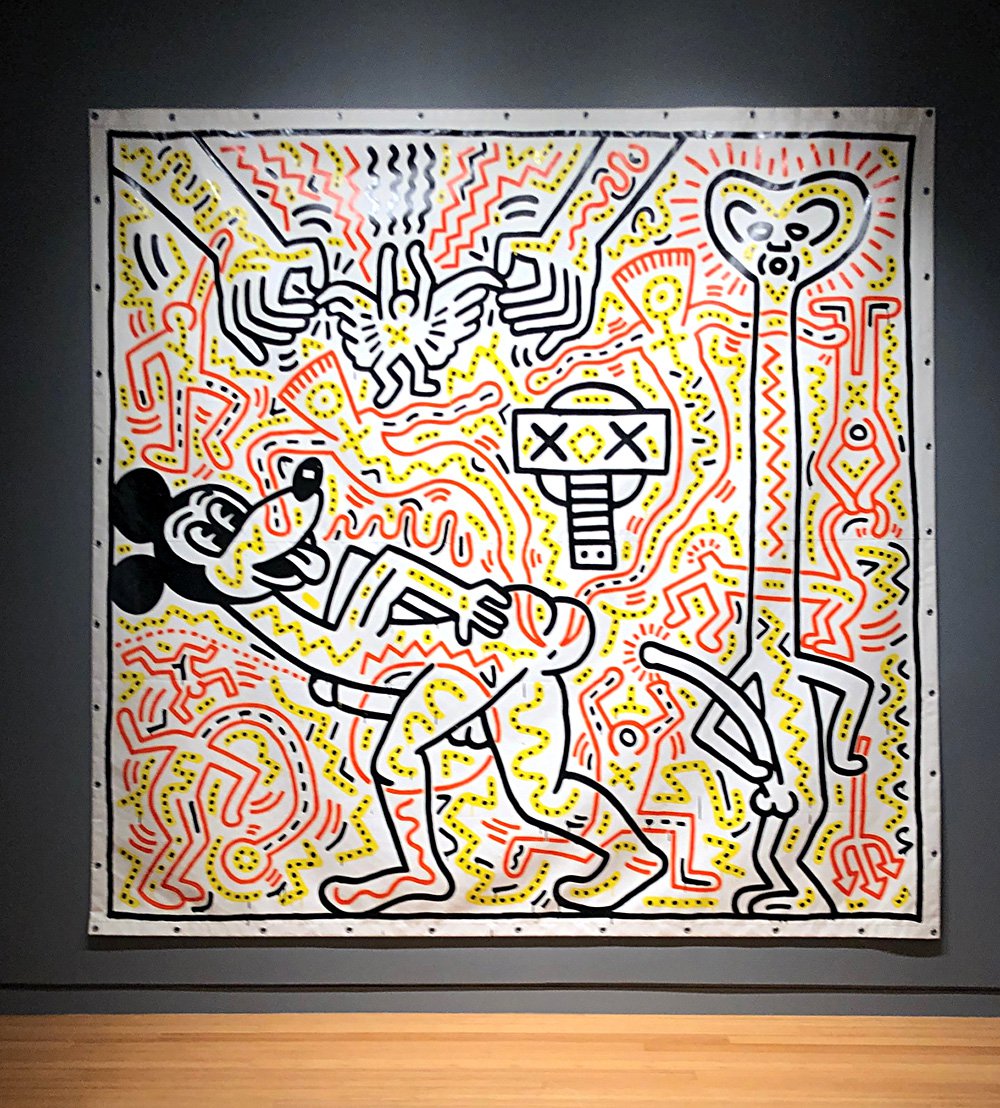Кит Харинг. «Без названия». 1983. Эстимейт «по запросу». Фото: Bonhams