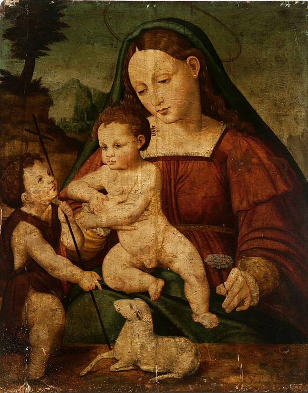 «Мадонна с Младенцем и Иоанном Крестителем». Фото: Courtesy of Fiona McLare