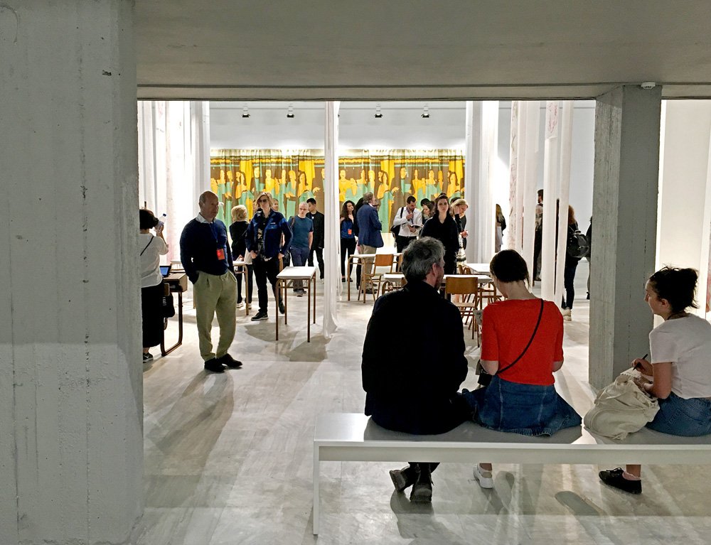 Выставка в Афинской консерватории. Фото: Мария Семендяева