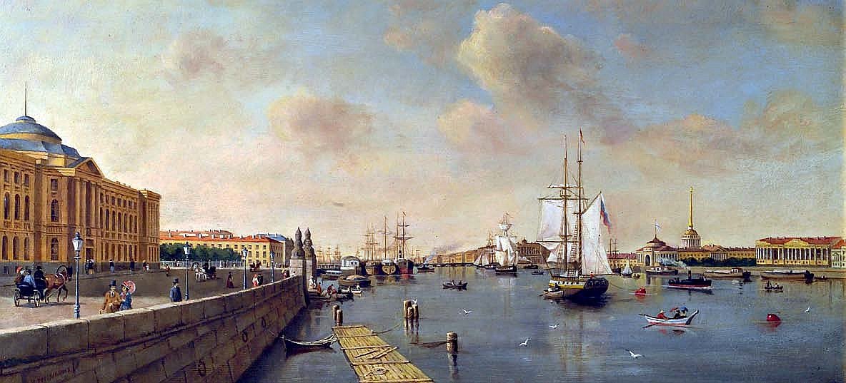 Панорама санкт петербурга картина