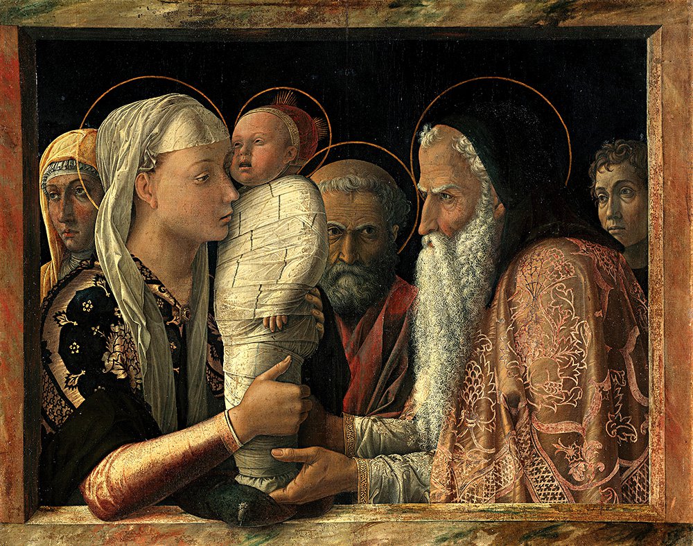 Андреа Мантенья. «Принесение во храм». Около 1454. Фото: Staatliche Museen Zu Berlin, Gemaldegalerie/Christoph Schmidt