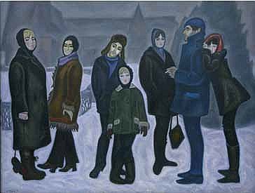 Виктор Попков. Зимние каникулы. 1972