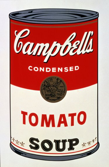 Энди Уорхол. Банка томатного супа Campbell’s. 1968