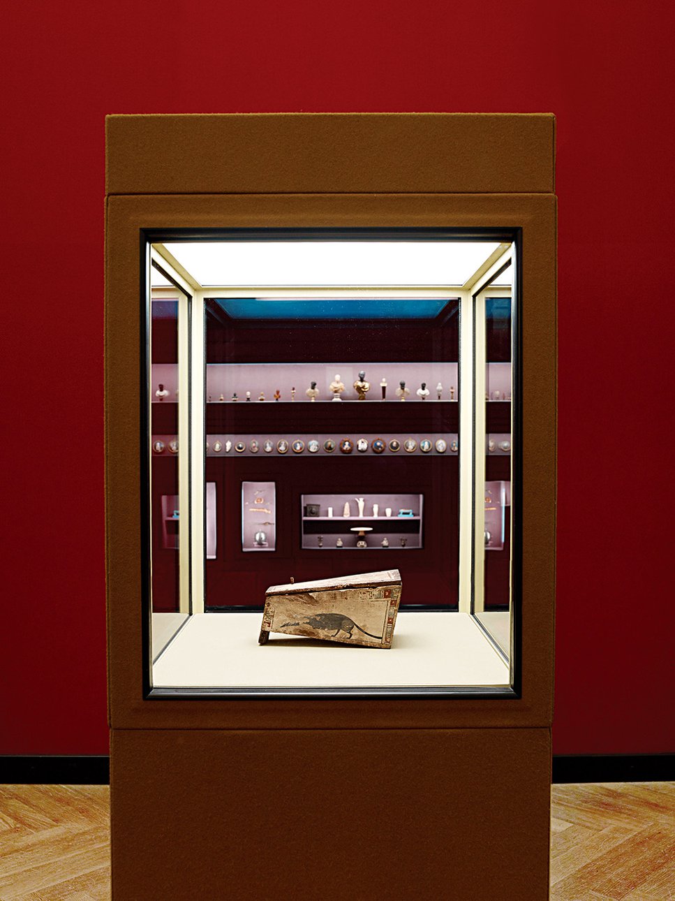 «Саркофаг землеройки и другие сокровища» в  Музее истории искусств в Вене. Фото: Rafaela Proell