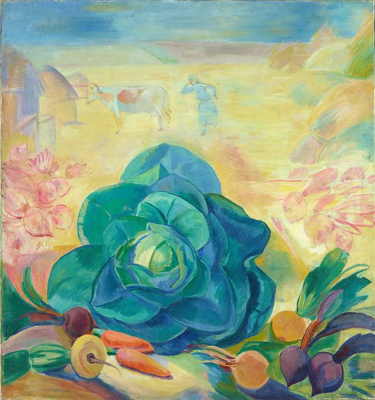 Капуста. 1932. Холст, масло. 142 х 132,5