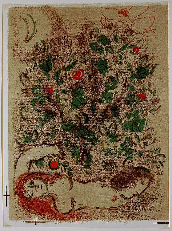 Марк Шагал. Рай. (с) Altmans Gallery