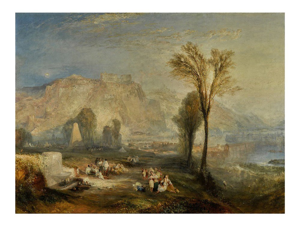 Уильям Тернер. «Вид на Эренбрейтштайн». 1835. Courtesy of Sotheby'