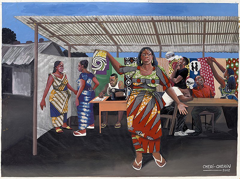 С выставки «Худпром Конго: живопись для народа». Фото: МСИ «Гараж»