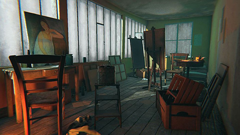 VR-инсталляция от Ochre Studio на выставке Модильяни 2017 года в Тейт. Фото: Courtesy of Preloaded