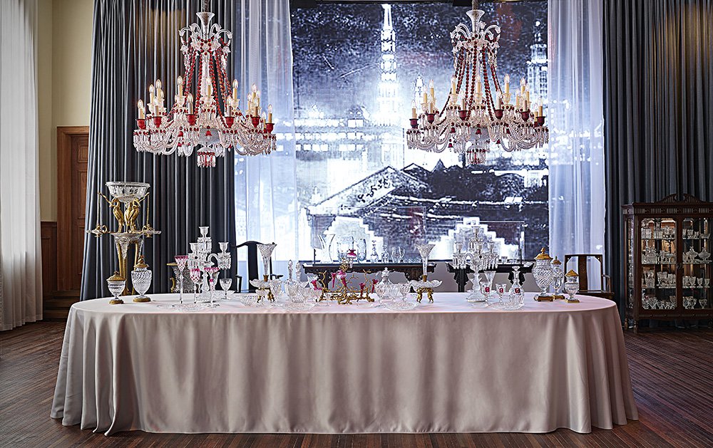 Выставка «Baccarat, дом коллекционера» в Художественном центре Хэн Фу в Шанхае. Фото: Baccarat © Philippe Roy