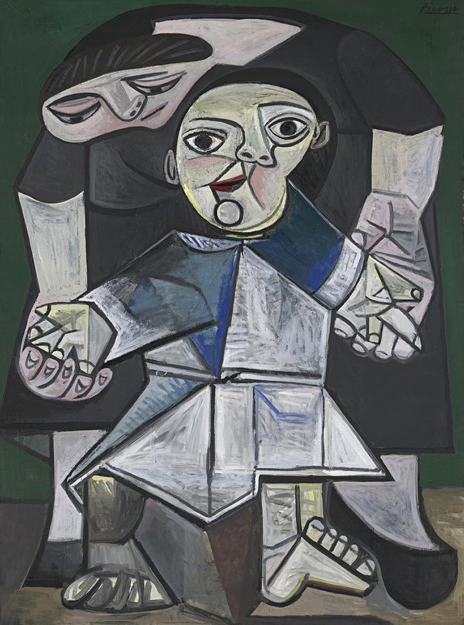 Пабло Пикассо. «Мать и дитя» («Первые шаги»). 1943. Художественная галерея Йельского университета, Нью-Хейвен. Фото: Yale University Art Gallery, New Have