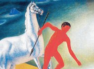 Русский музей запрягает красного коня